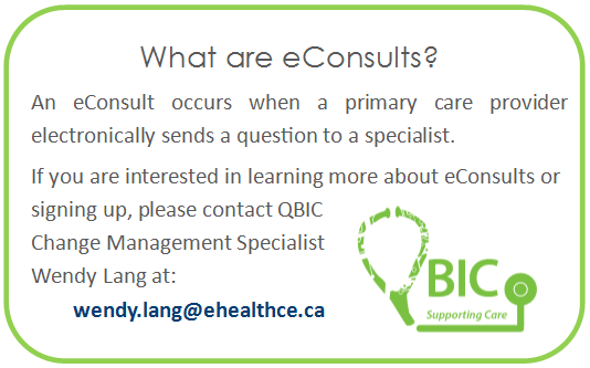 What are eConsults?